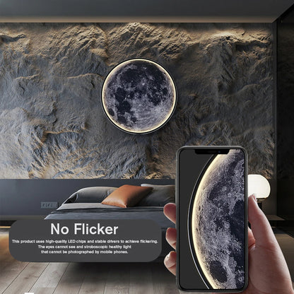 Dimmable LED Moon Wall Lamp