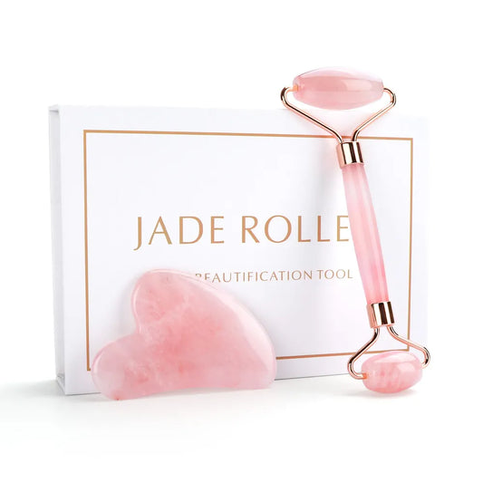 Natural Rose Jade Roller