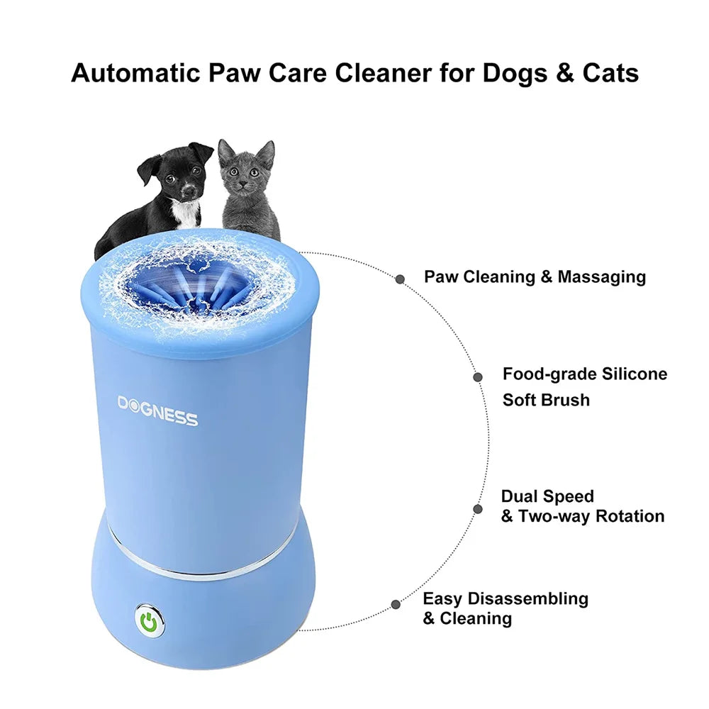 Automatic Dog Paw Cleaner And Massager