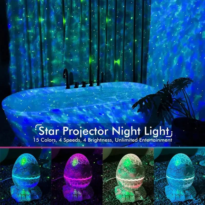 Dinosaur Egg Galaxy Projector