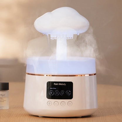 Mushroom Cloud Humidifier with LED Lights