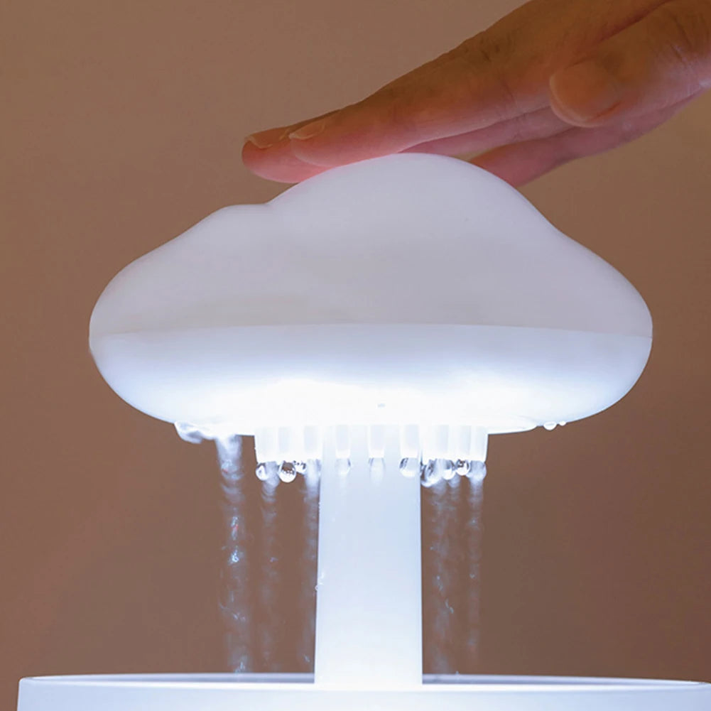 Mushroom Cloud Humidifier with LED Lights
