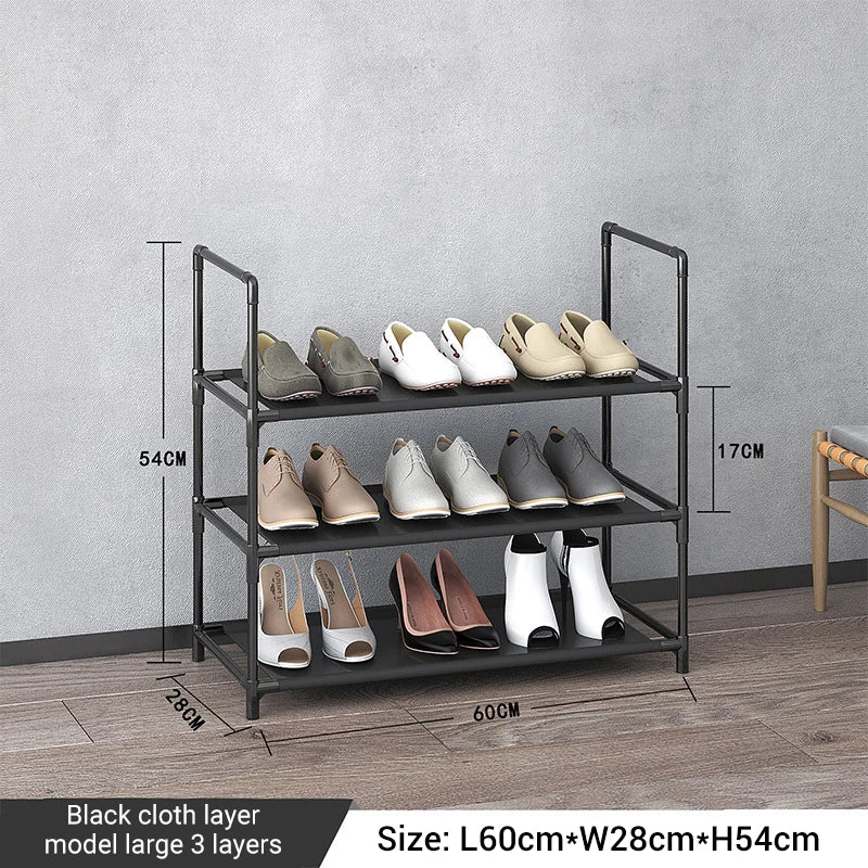 Stainless Steel Multi-Layer Shoe Rack