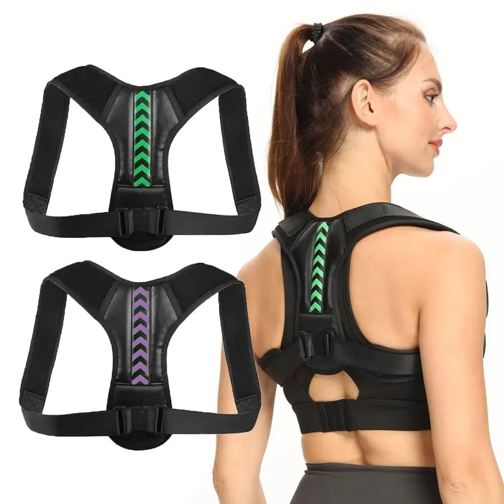 Adjustable Posture Corrector Belt With Clavicle Spine Support
