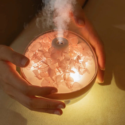 Eternal Flower Humidifier with LED Lights