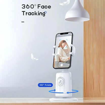 360 Face & Body Tracking Phone Holder with Free Bluetooth Remote